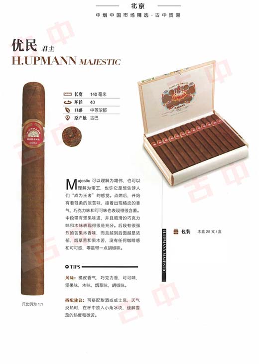 乌普曼(优民)君主 H.Upmann No.2