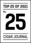 CIGAR JOURNAL 2021年雪茄排名前25名