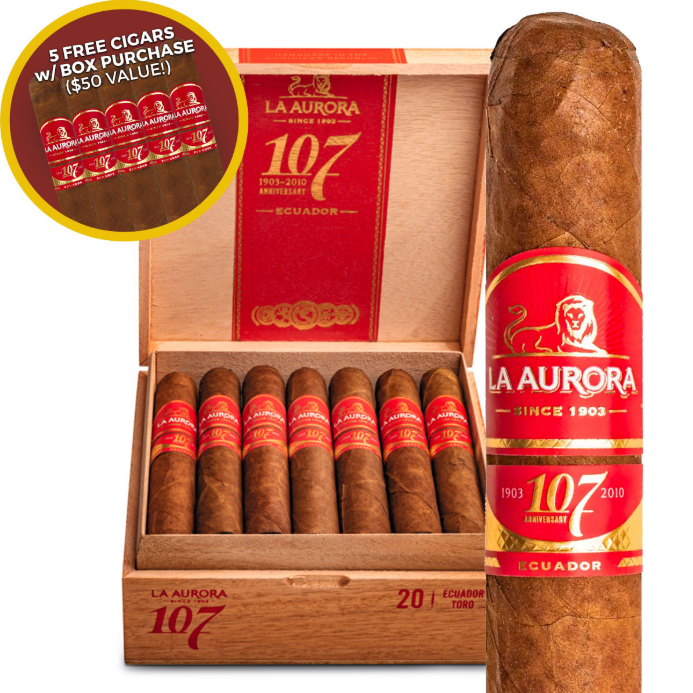 La Aurora 107 Tobaccos of the World | 拉奥罗拉 107 世界烟草系列
