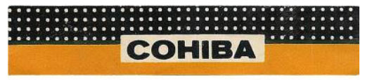 高希霸 标准 B 标cohiba logo