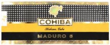 高希霸 马杜罗 B 标 cohiba logo