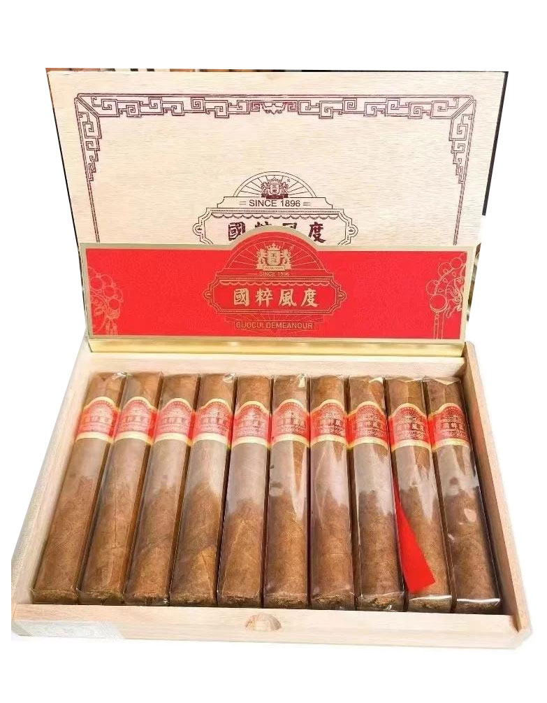 王冠 国粹风度 英文全称:Wangguan Guocui‑Demeanour Full Hand‑made Cigar