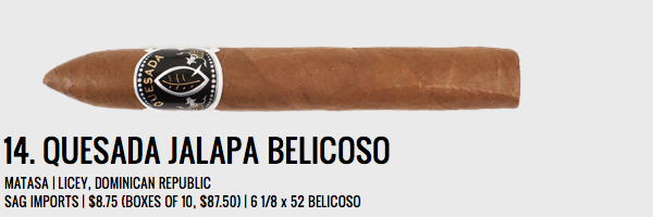 Quesada Jalapa Belicoso ｜ 克萨达 哈拉帕 比利高