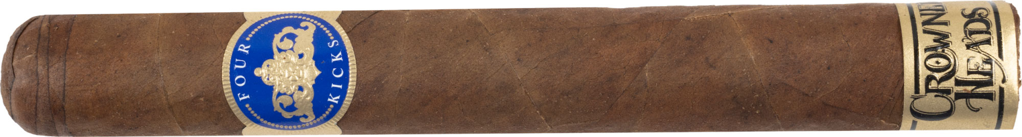Four Kicks Capa Especial Corona Gorda ｜ 四踢 特别茄衣 大皇冠