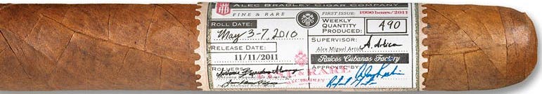 Alec Bradley Fine and Rare ｜ 亚历克·布拉德利精品与稀有 | CA 2012 No.21